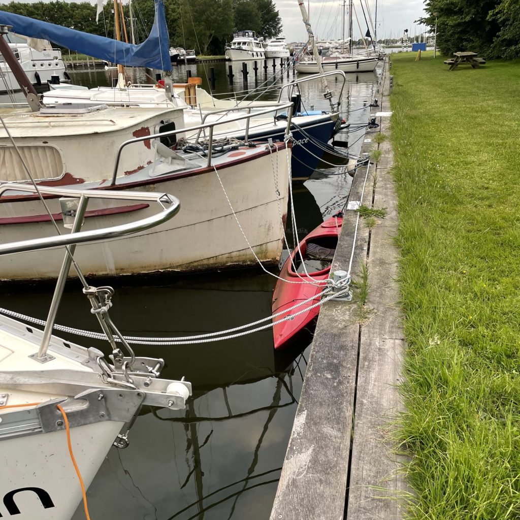 Der erste richtig schöne Segeltag …